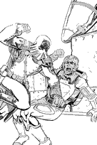 coloriage gi joe combat contre cobra